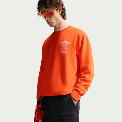 "Tuff Fleece" Dri-FIT Crew-Neck Sweatshirt